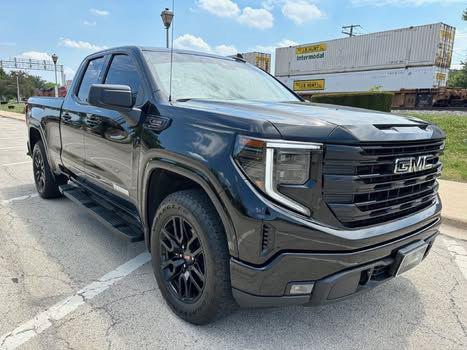 Onyx Black 2023 GMC Sierra 1500 Elevation
