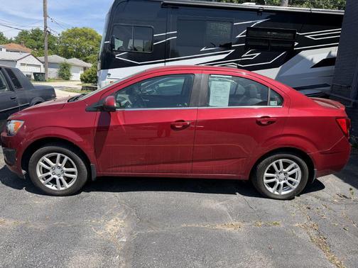 RED 2016 Chevrolet Sonic LT