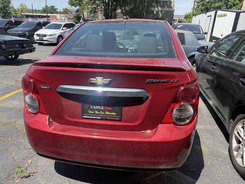 RED 2016 Chevrolet Sonic LT