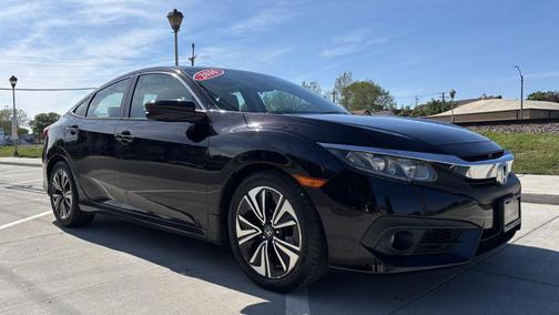 BLACK 2016 Honda Civic EX-T