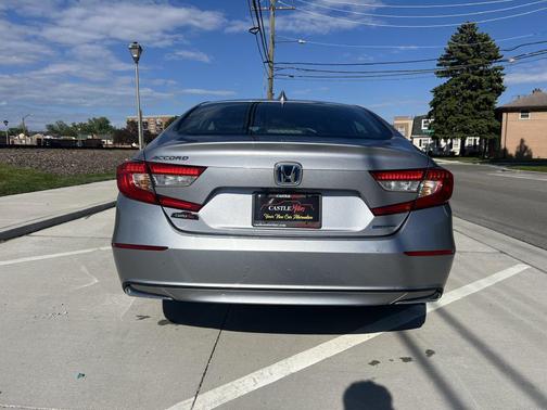 Modern Steel Metallic 2021 Honda Accord Hybrid Base