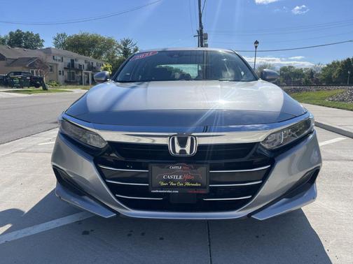 Modern Steel Metallic 2021 Honda Accord Hybrid Base