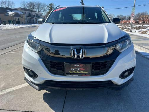 Platinum White Pearl 2020 Honda HR-V AWD Sport