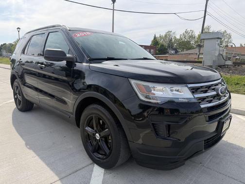 Shadow Black 2018 Ford Explorer Base
