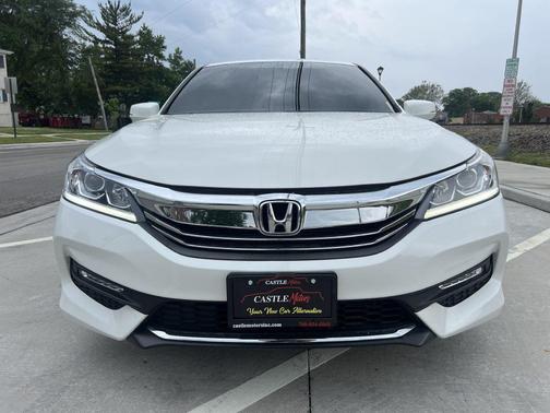 WHITE 2016 Honda Accord EX-L