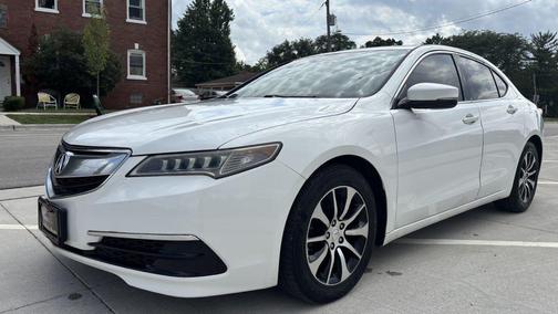 Fathom Blue Pearl 2017 Acura TLX w/Technology Package
