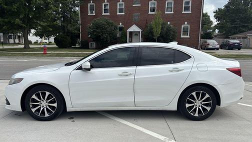 Fathom Blue Pearl 2017 Acura TLX w/Technology Package