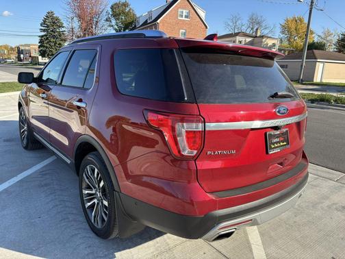 Ruby Red Metallic Tinted Clearcoat 2016 Ford Explorer Platinum