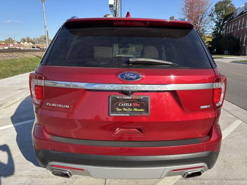 Ruby Red Metallic Tinted Clearcoat 2016 Ford Explorer Platinum