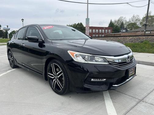 Crystal Black Pearl 2017 Honda Accord Sport SE