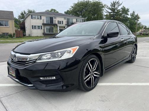 Crystal Black Pearl 2017 Honda Accord Sport SE