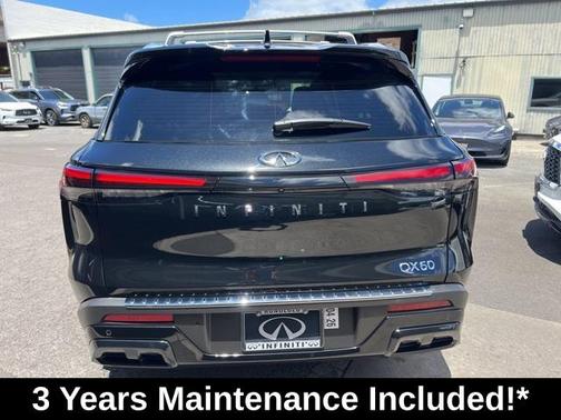 Diamond Black 2024 INFINITI QX60 Luxe