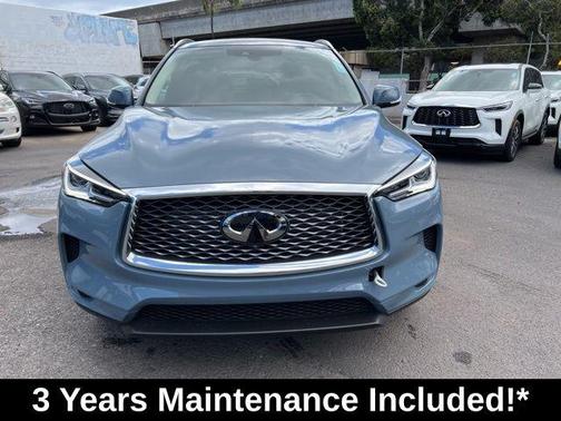 Slate Gray 2024 INFINITI QX50 Luxe