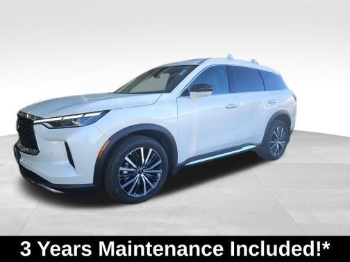 Majestic White 2024 INFINITI QX60 SENSORY