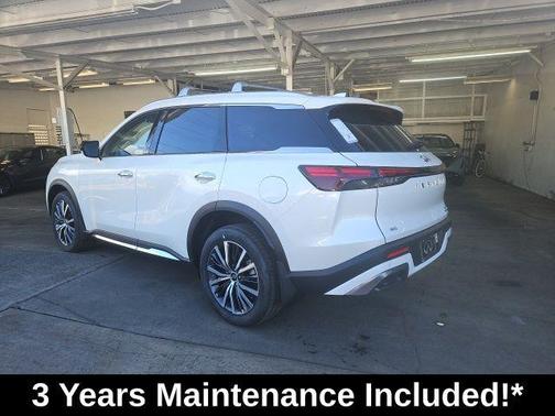 Majestic White 2024 INFINITI QX60 SENSORY