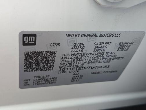 2026 GMC Sierra EV Extended Range Elevation