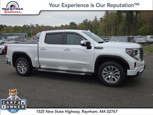 White Frost Tricoat 2023 GMC Sierra 1500 Denali