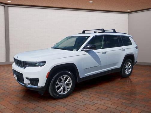 Bright White Clearcoat 2021 Jeep Grand Cherokee L Limited