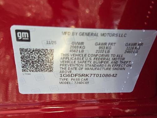 2026 Cadillac CT4 Premium Luxury RWD