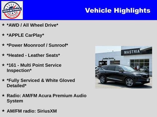 2022 Acura MDX Base