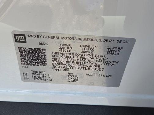 Summit White 2026 GMC Terrain AWD AT4