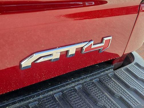 Volcanic Red 2025 GMC Sierra 1500 AT4