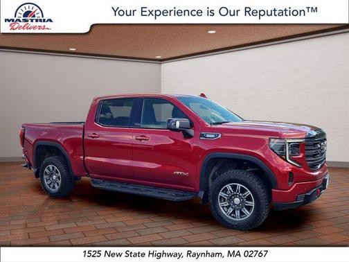Volcanic Red 2025 GMC Sierra 1500 AT4