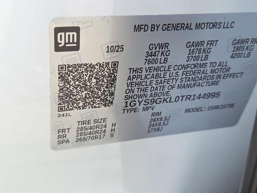 2026 Cadillac Escalade Sport Platinum