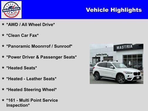 2017 BMW X1 xDrive 28i