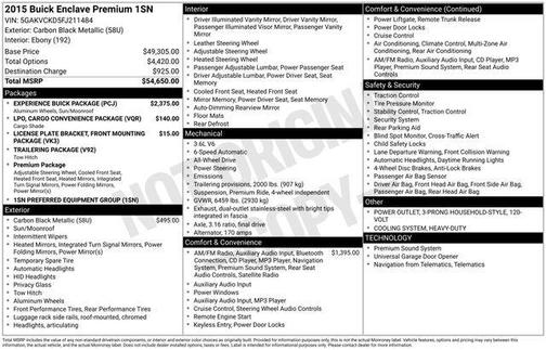 2015 Buick Enclave Premium