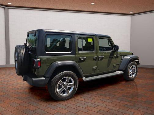 Sarge Green Clearcoat 2023 Jeep Wrangler Sport