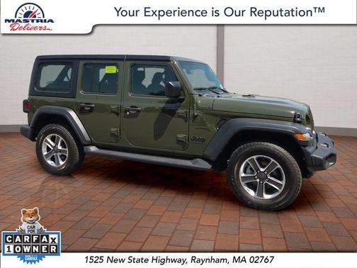 Sarge Green Clearcoat 2023 Jeep Wrangler Sport