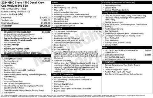 2024 GMC Sierra 1500 Denali