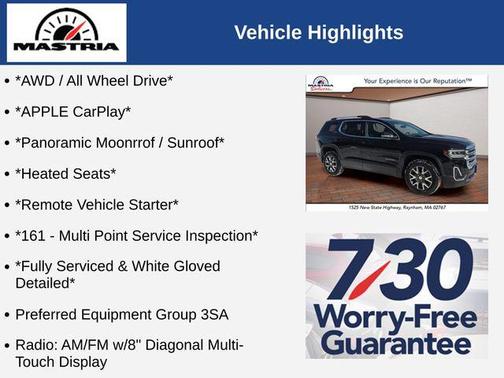 2023 GMC Acadia AWD SLE