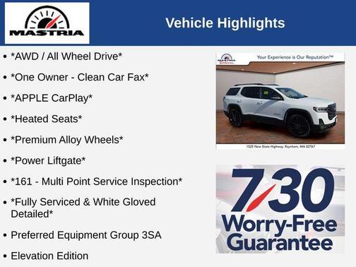 2023 GMC Acadia AWD SLE