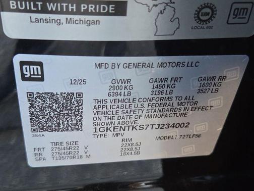 2026 GMC Acadia Denali