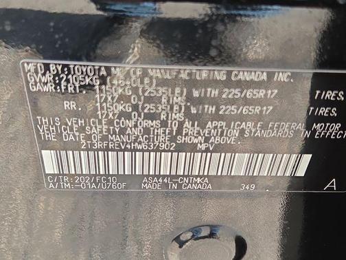 2017 Toyota RAV4 XLE