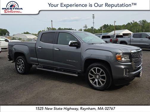 Satin Steel Metallic 2021 GMC Canyon Denali