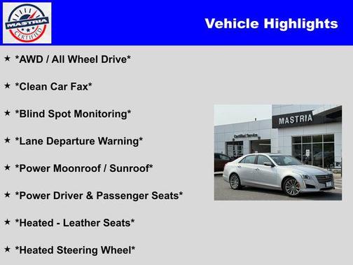 2019 Cadillac CTS 2.0L Turbo Luxury
