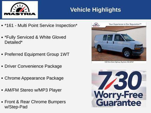 2024 Chevrolet Express 2500 RWD 2500 Regular Wheelbase WT