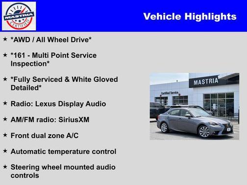 2016 Lexus IS 300 Base