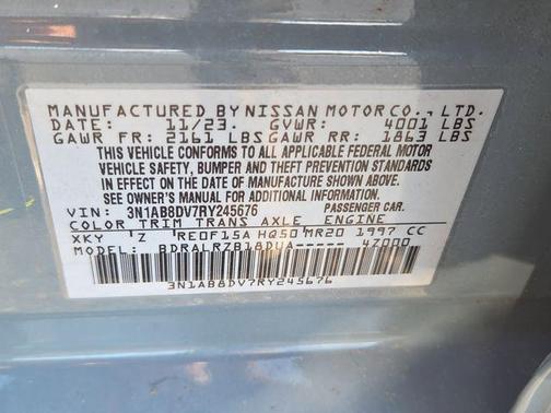 2024 Nissan Sentra SR