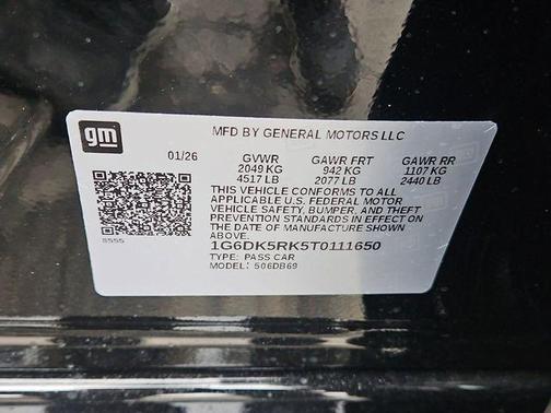 2026 Cadillac CT4 Luxury RWD