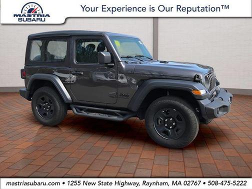 Granite Crystal Metallic Clearcoat 2025 Jeep Wrangler Sport