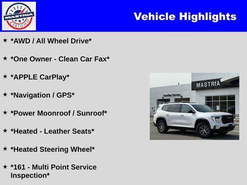 2024 GMC Acadia AWD AT4