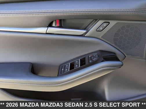 2026 Mazda Mazda3 2.5 S Select Sport