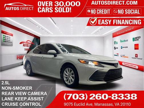 Gray 2022 Toyota Camry LE