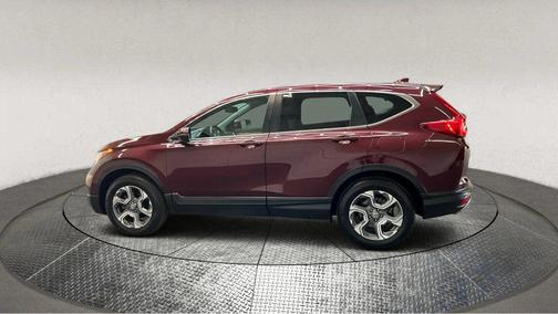 Burgundy 2018 Honda CR-V EX-L
