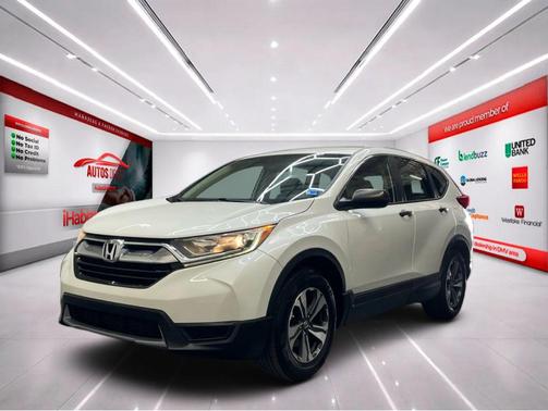 White Diamond Pearl 2017 Honda CR-V LX