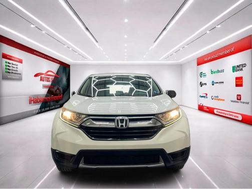 White Diamond Pearl 2017 Honda CR-V LX